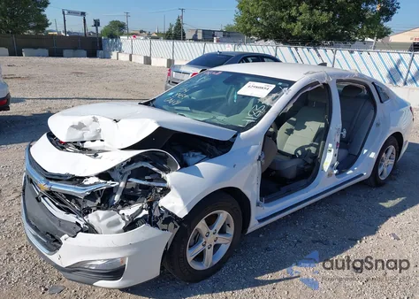 2020 Chevrolet Malibu Fwd 1Fl z USA, uszkodzony, nr VIN 1G1ZC5STXLF037487